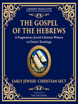 cover image of The Gospel of the Hebrews